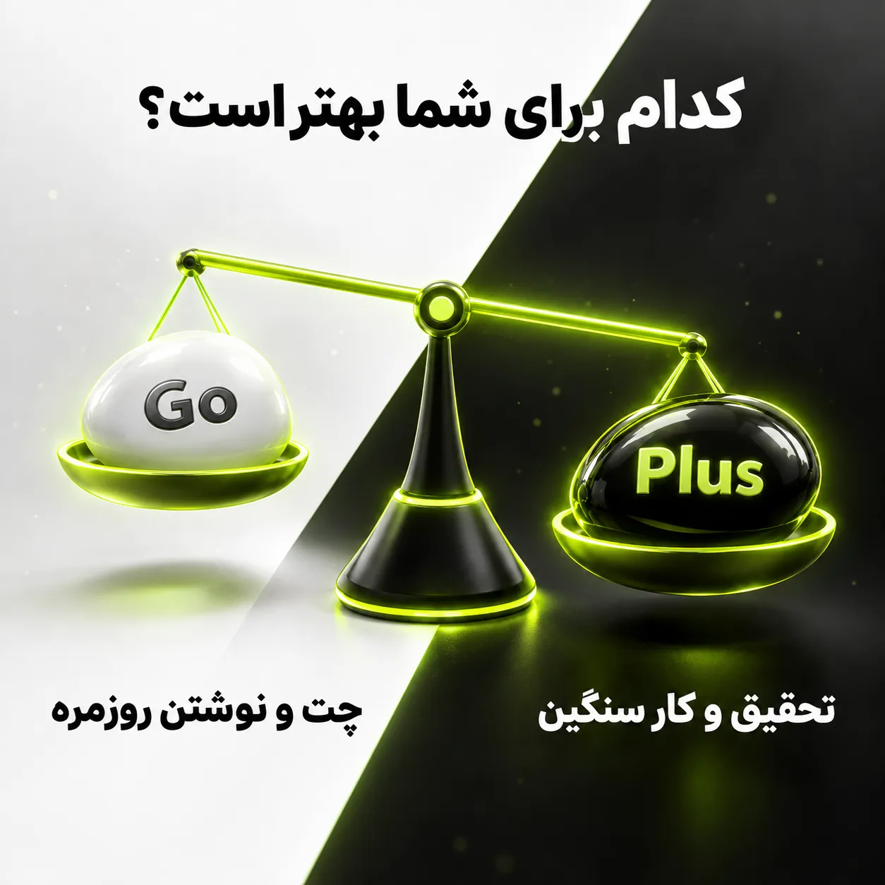 chatgpt-go-what-is-go-or-plus راهنمای انتخاب بین ChatGPT Go و Plus براساس نیاز