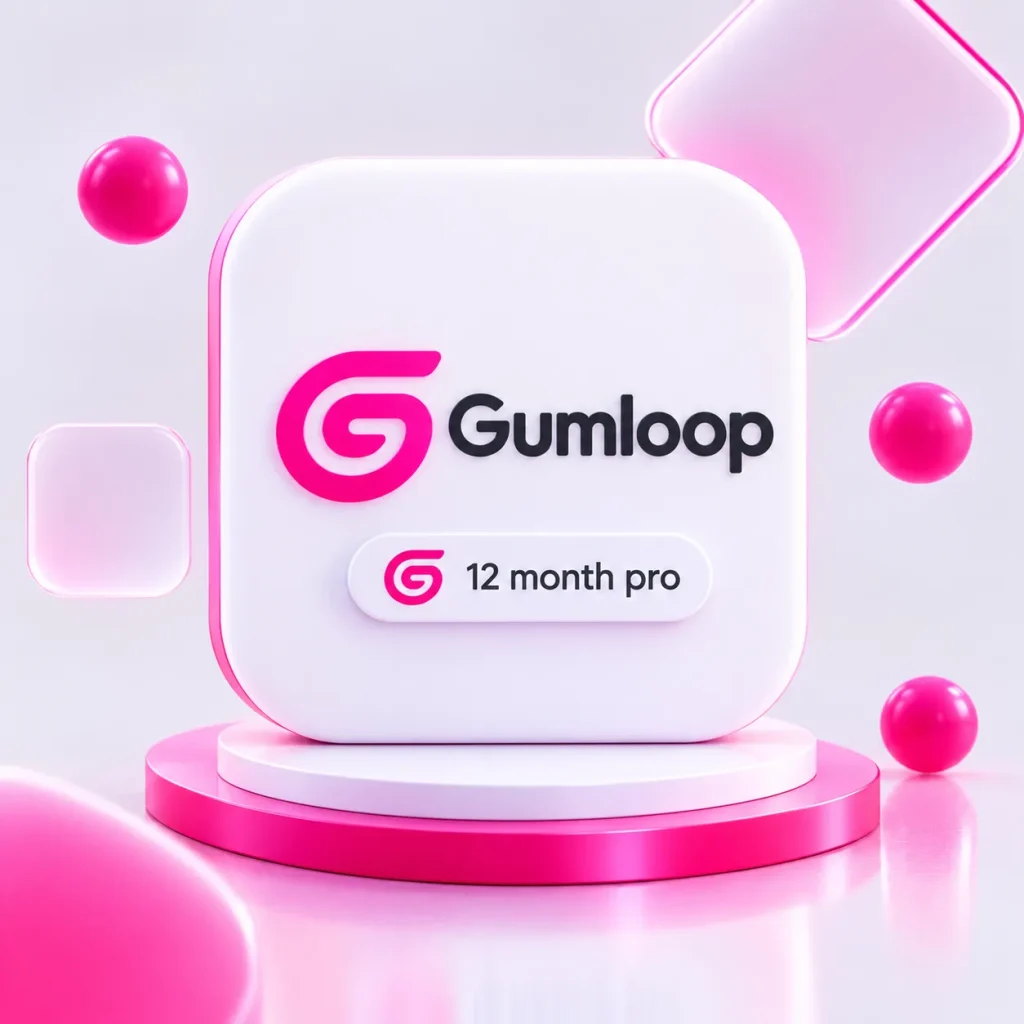 خرید اشتراک گاملوپ پرو (Gumloop Pro) ۱۲ ماهه